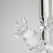 12″ 9mm Colored Accented Straight Tube Glass Bong (C1548) | Jupiter Grass