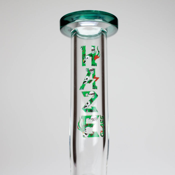 Haze | 8.5" ROCK’N’ROLL Glass Rig Teal (Mini-L)