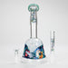 Haze | 8″ Kills Glass Bong – Teal (Mini-N) | Jupiter Grass
