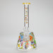 Haze | 9″ Lab Flower Beaker Glass Bong – Jade Yellow (Mini-Q) | Jupiter Grass