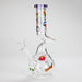 Haze | 9″ Zong Glass Bong with Color Lip – Purple (Mini-W) | Jupiter Grass