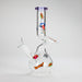 Haze | 9″ Zong Glass Bong with Color Lip – Purple (Mini-W) | Jupiter Grass