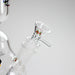 Haze | 9″ Zong Glass Bong with Color Lip – Purple (Mini-W) | Jupiter Grass