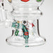 Haze | 6″ Rock Music Bubble Dome Glass Bong – Teal (Mini-D) | Jupiter Grass