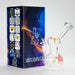 Haze | 4″ Mini Flower Bubble Glass Bong – Charcoal Black (Mini-F) | Jupiter Grass