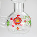 Haze | 4″ Mini Flower Bubble Glass Bong – Charcoal Black (Mini-F) | Jupiter Grass