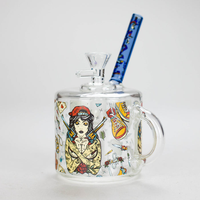Haze | 6" Coffee Mug Mini Bubbler Blue (Mini-G)