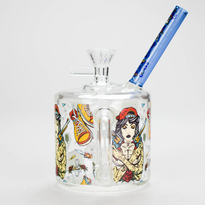 Haze | 6" Coffee Mug Mini Bubbler Blue (Mini-G)