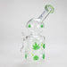 Haze | 8″ Trippy Bubble Dab Rig – Green (Mini-J) | Jupiter Grass