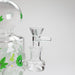 Haze | 8″ Trippy Bubble Dab Rig – Green (Mini-J) | Jupiter Grass