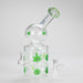 Haze | 8″ Trippy Bubble Dab Rig – Green (Mini-J) | Jupiter Grass
