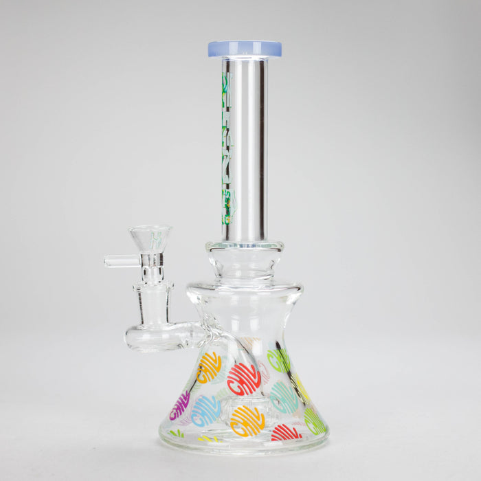 Haze | 8.5" Colorful Chill Rig Jade Blue (Mini-K)
