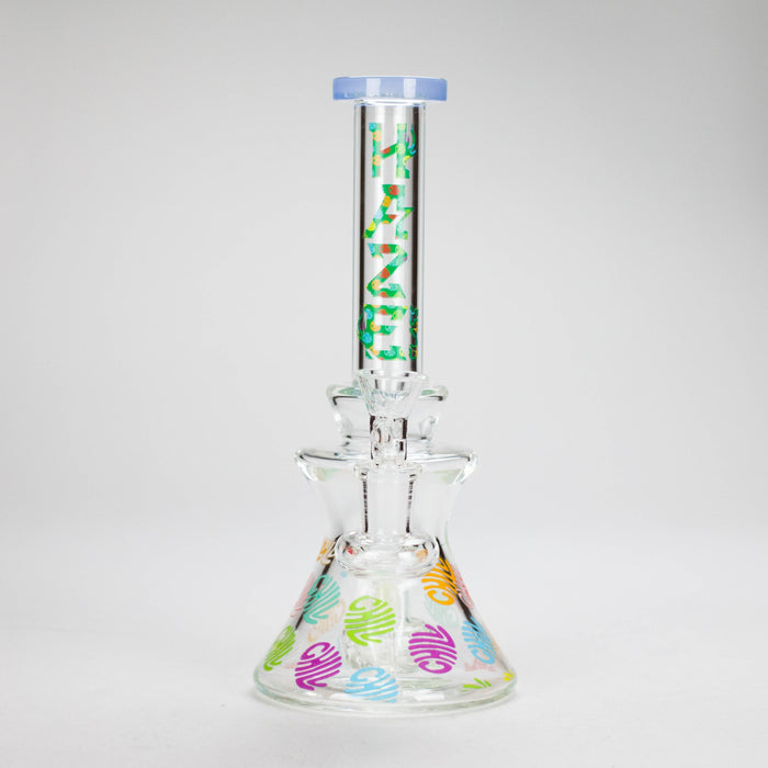 Haze | 8.5" Colorful Chill Rig Jade Blue (Mini-K)