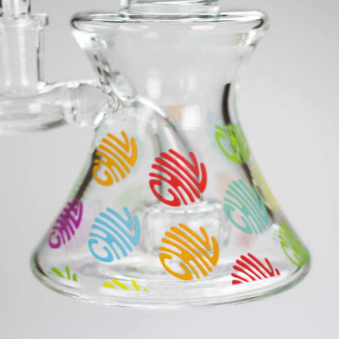 Haze | 8.5" Colorful Chill Rig Jade Blue (Mini-K)