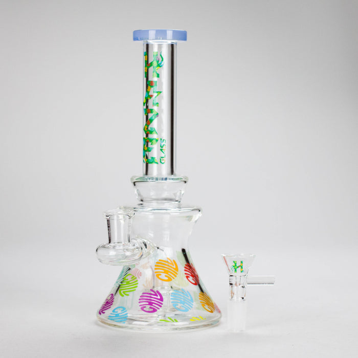 Haze | 8.5" Colorful Chill Rig Jade Blue (Mini-K)