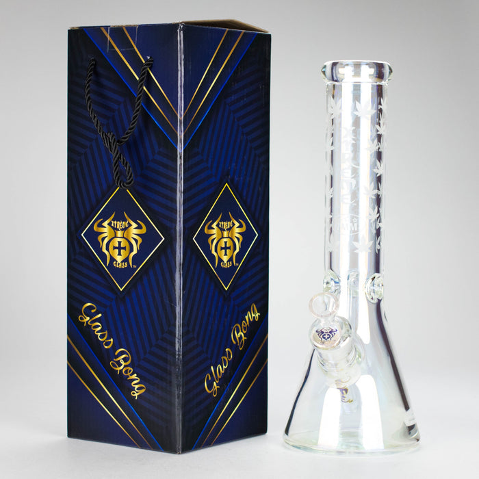 Xtreme | 13″ 7mm Electro-Plated Beaker Bong – (XTR-210) | Jupiter Grass