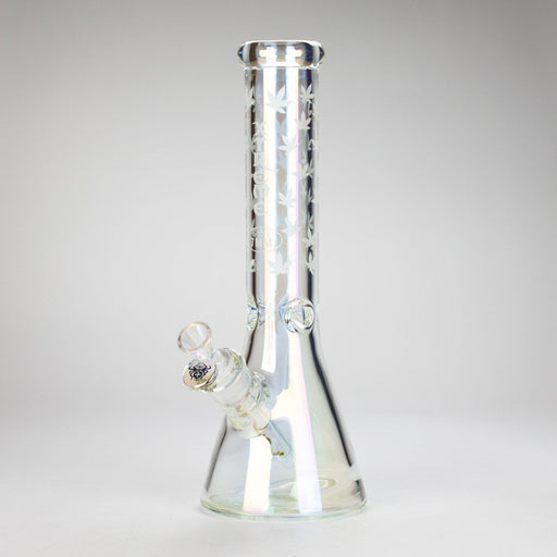 Xtreme | 13″ 7mm Electro-Plated Beaker Bong – (XTR-210) | Jupiter Grass