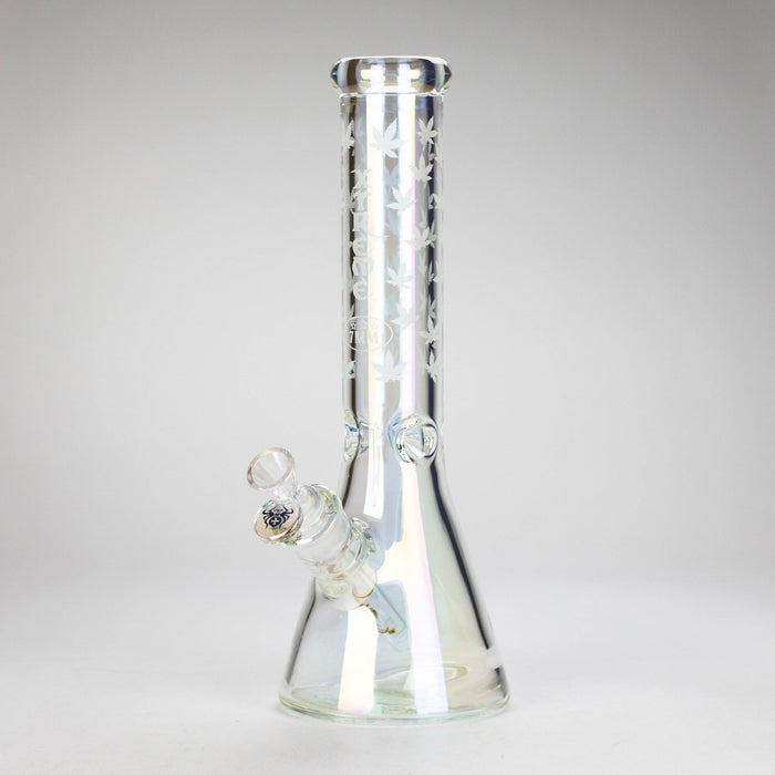 Xtreme | 13″ 7mm Electro-Plated Beaker Bong – (XTR-210) | Jupiter Grass