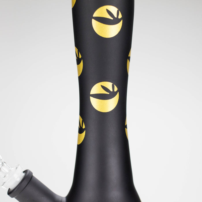 Xtreme | 13″ 7mm Vase Shape Beaker Bong with Window – (XTR-1009) | Jupiter Grass