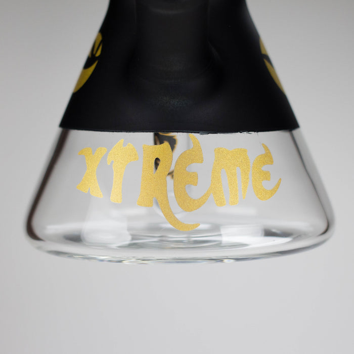Xtreme | 13″ 7mm Vase Shape Beaker Bong with Window – (XTR-1009) | Jupiter Grass