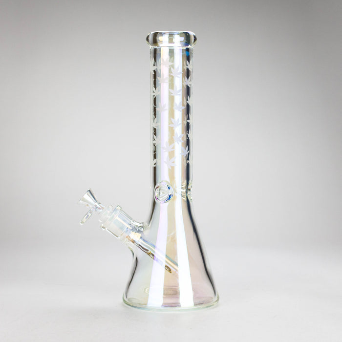 Xtreme | 13″ 7mm Electro-Plated Beaker Bong – (XTR-210) | Jupiter Grass