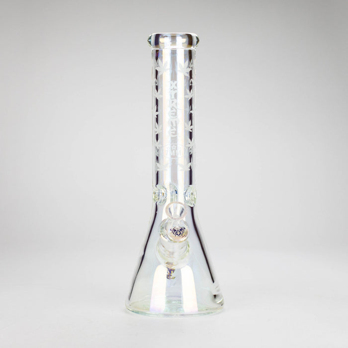 Xtreme | 13″ 7mm Electro-Plated Beaker Bong – (XTR-210) | Jupiter Grass