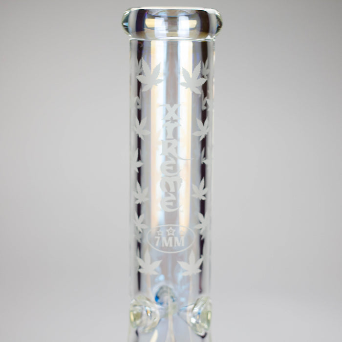 Xtreme | 13″ 7mm Electro-Plated Beaker Bong – (XTR-210) | Jupiter Grass