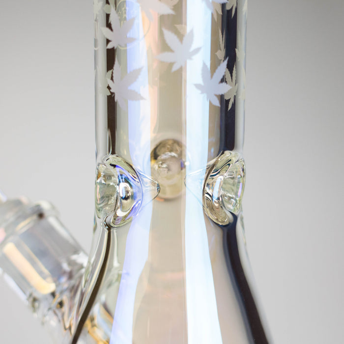 Xtreme | 13″ 7mm Electro-Plated Beaker Bong – (XTR-210) | Jupiter Grass