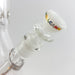 Wellcann | 17" Thickened Base Psychedelic Beaker Glass Bong | Jupiter Grass