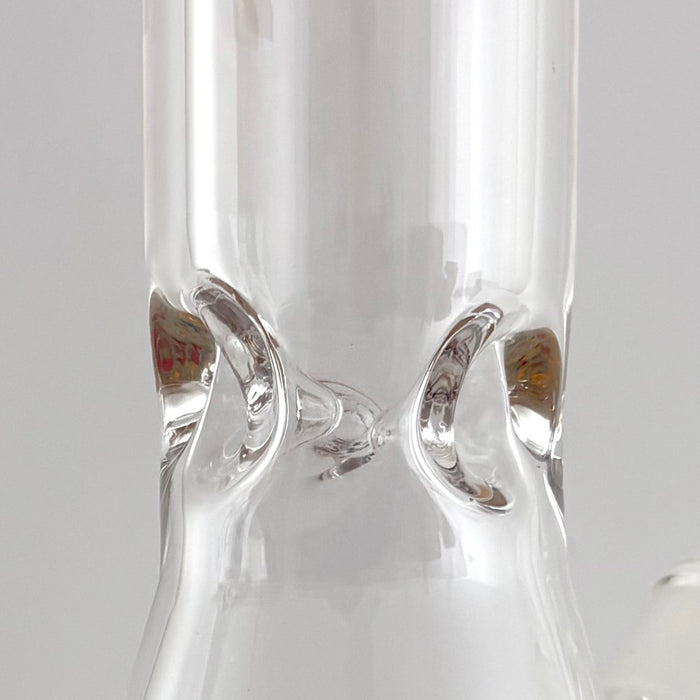 Wellcann | 17" Thickened Base Psychedelic Beaker Glass Bong | Jupiter Grass