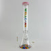 Wellcann | 17" Thickened Base Psychedelic Beaker Glass Bong | Jupiter Grass