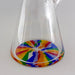 Wellcann | 17" Thickened Base Psychedelic Beaker Glass Bong | Jupiter Grass