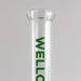 Wellcann | 17" Thickened Base Chrome Beaker Glass Bong | Jupiter Grass