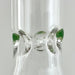 Wellcann | 17" Thickened Base Chrome Beaker Glass Bong | Jupiter Grass