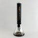Wellcann | 14" Thickened Base Geometric Gold Beaker Glass Bong | Jupiter Grass