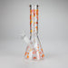 10" Cherry Blossom Glass Beaker Bong – 14mm Bowl Joint | Jupiter Grass