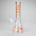 10" Cherry Blossom Glass Beaker Bong – 14mm Bowl Joint | Jupiter Grass