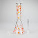 10" Cherry Blossom Glass Beaker Bong – 14mm Bowl Joint | Jupiter Grass