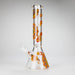 14" Flower Design Glass Bong – 7mm Thick with Ice Catcher | Jupiter Grass