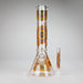 14" Flower Design Glass Bong – 7mm Thick with Ice Catcher | Jupiter Grass