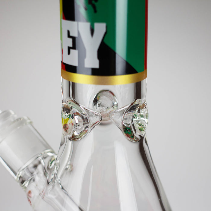 Z14" BM Design Glass Bong – 7mm Thick with Ice Catcher | Jupiter Grass