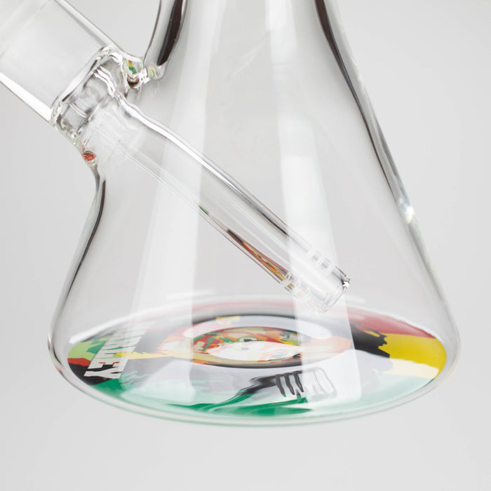 Z14" BM Design Glass Bong – 7mm Thick with Ice Catcher | Jupiter Grass