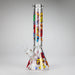 Z14" Mushroom Design Glass Bong – 7mm Thick with Ice Catcher | Jupiter Grass