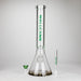 Wellcan | 15" 7mm Psychedelic Thickened Beaker Glass Bong | Jupiter Grass