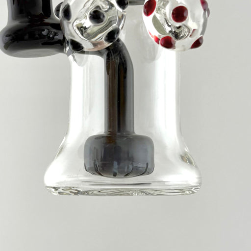 Dank | 8" Mushroom Pendent Glass Bong | Jupiter Grass