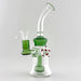 Dank | 8" Mushroom Pendent Glass Bong | Jupiter Grass