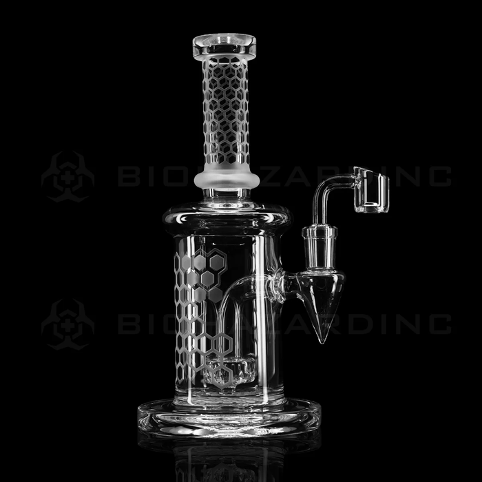 9" HCOMB HEX ETCHED CAPSULE RIG - 60MM | Jupiter Grass