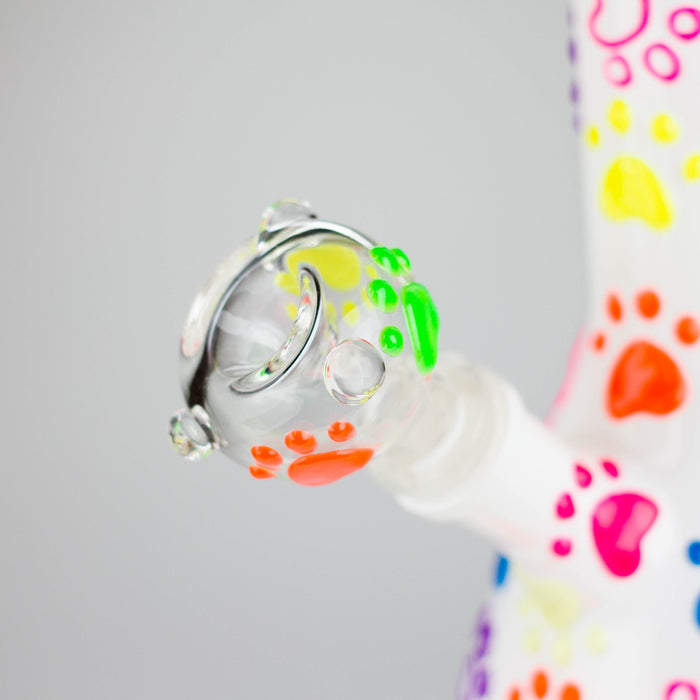 10" 3D Glass Bong With My Pet Design – Glow in the Dark | Jupiter Grass