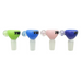 Trippy Glass Bong Bowl with Mushroom – Assorted Colours | Jupiter Grass