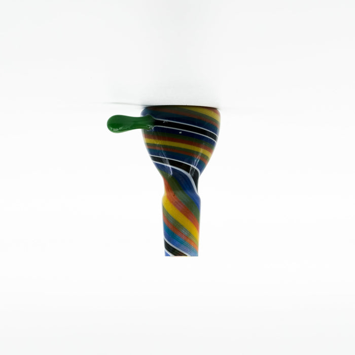 14mm Wig Wag Joint Bong Bowl - Assorted Colors | Jupiter Grass